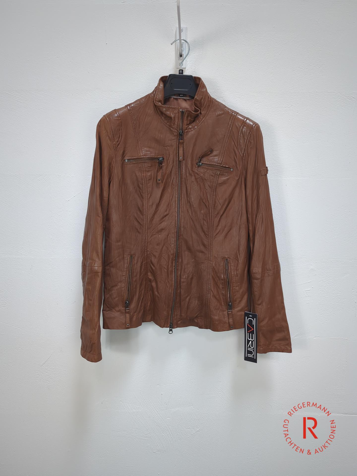 DAMEN LEDERJACKE GRÖSSE 40